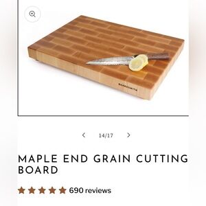 Maple End Grain Cutting Board